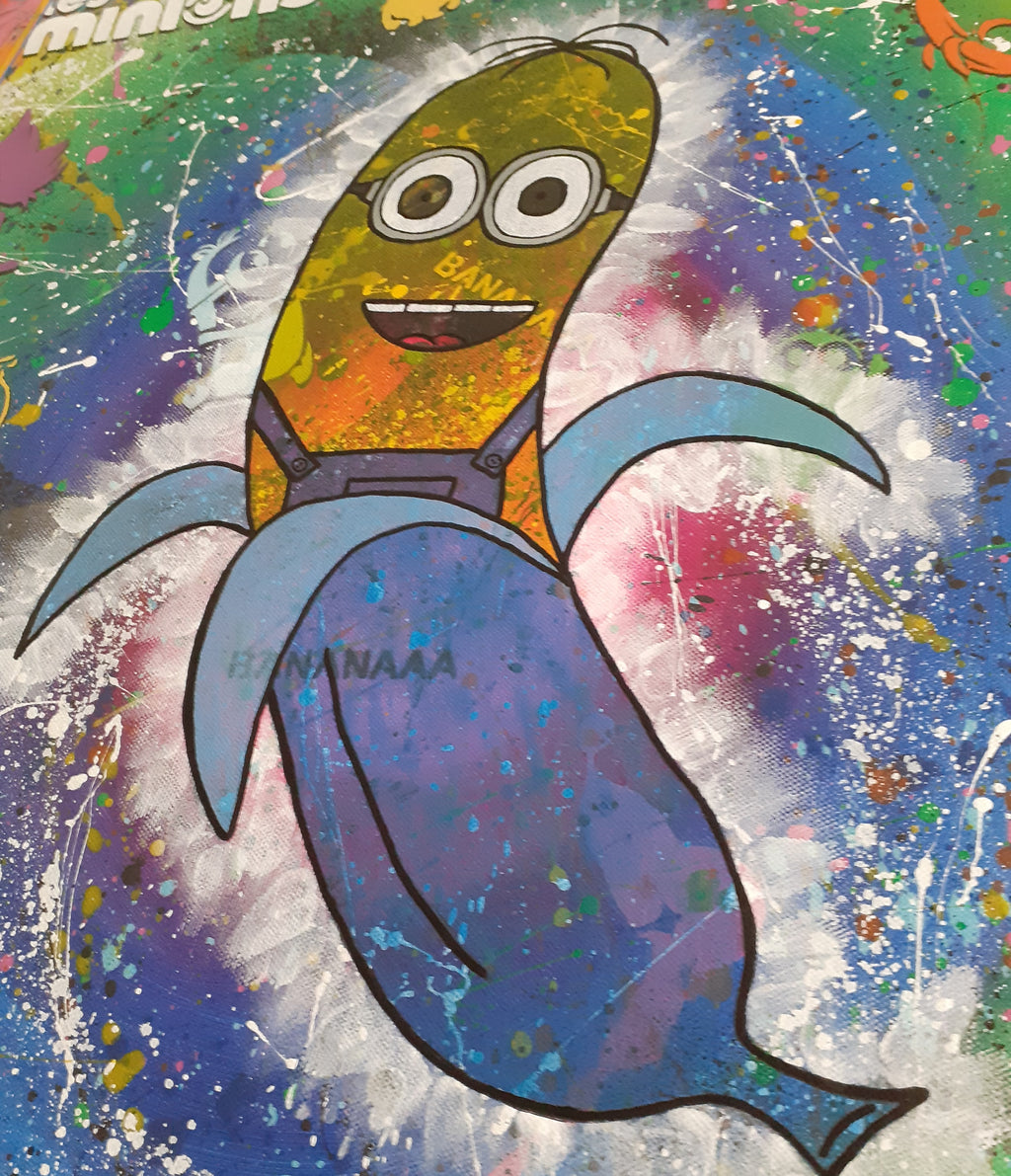 THE EARTH IS BLUE LIKE A BANANA